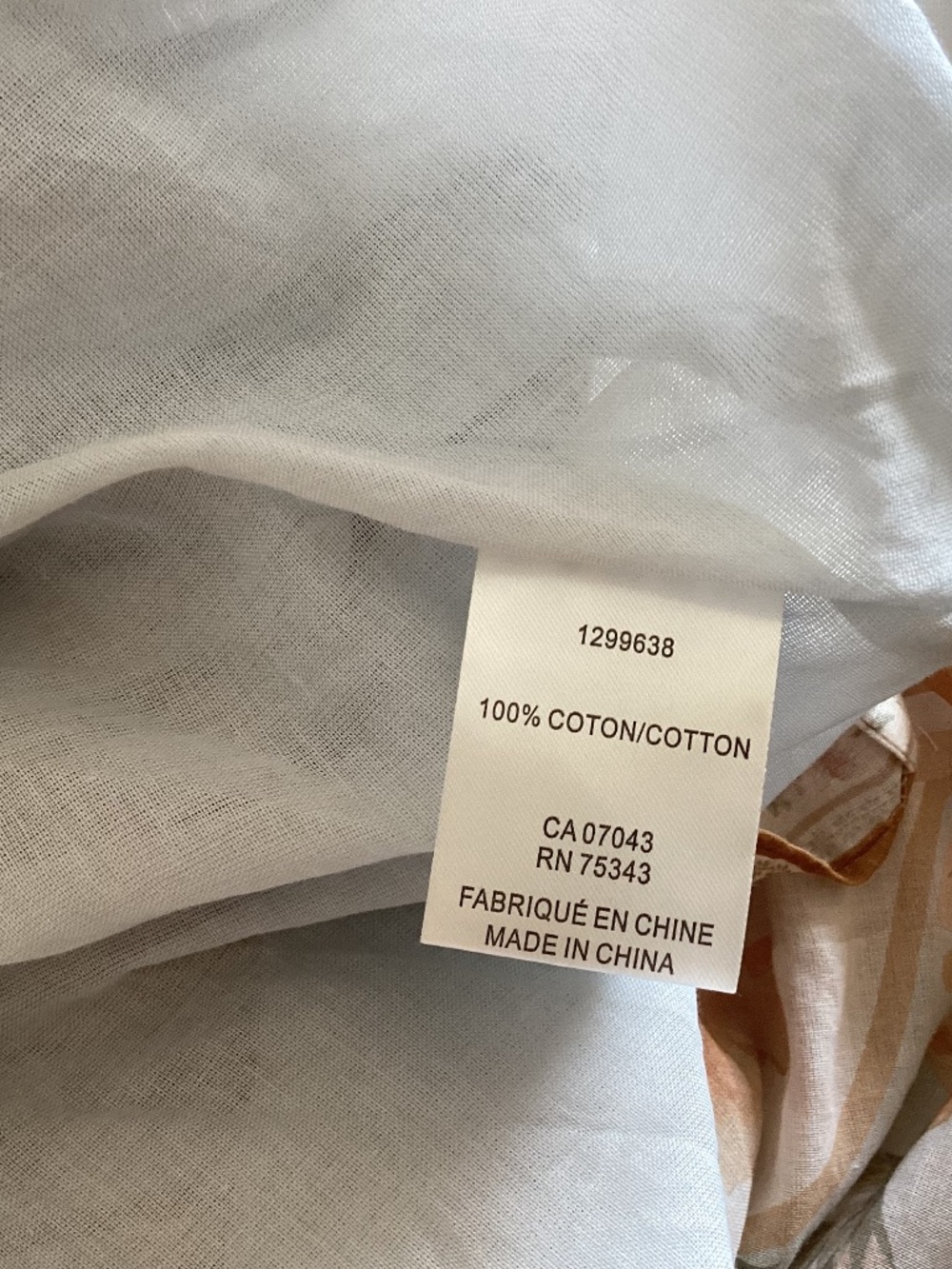 Calypso St. Barth Cotton Pastel Blue Floral V-Neck Faux Wrap Frill Mini Dress - Picture 16 of 16